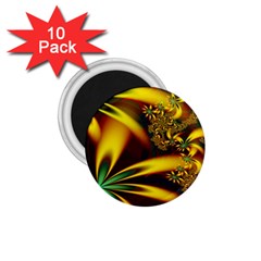 Floral Design Computer Digital Art Design Illustration 1 75  Magnets (10 Pack)  by Sapixe