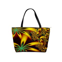 Floral Design Computer Digital Art Design Illustration Shoulder Handbags by Sapixe