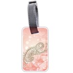 Wonderful Soft Flowers With Floral Elements Luggage Tags (Two Sides) Front