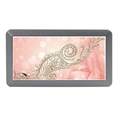 Wonderful Soft Flowers With Floral Elements Memory Card Reader (mini) by FantasyWorld7