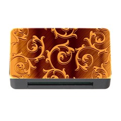 Floral Vintage Memory Card Reader With Cf by Sapixe