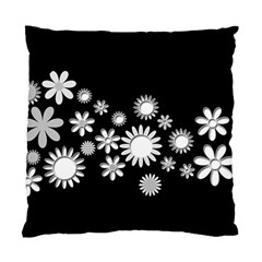 Flower Power Flowers Ornament Standard Cushion Case (two Sides) by Sapixe