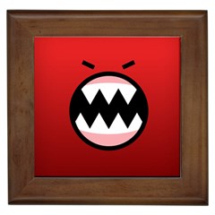 Funny Angry Framed Tiles