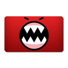 Funny Angry Magnet (rectangular) by Sapixe