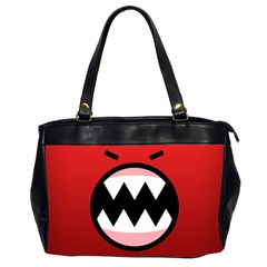 Funny Angry Office Handbags (2 Sides)  by Sapixe