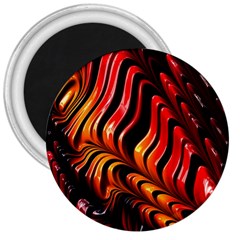 Fractal Mathematics Abstract 3  Magnets by Sapixe