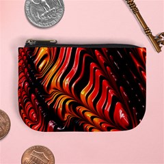 Fractal Mathematics Abstract Mini Coin Purses by Sapixe