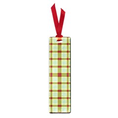 Geometric Tartan Pattern Square Small Book Marks by Sapixe