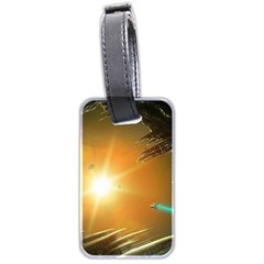 Future City Luggage Tags (two Sides) by Sapixe