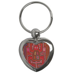 Frog Pattern Key Chains (heart)  by Sapixe