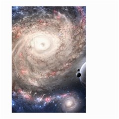 Galaxy Star Planet Small Garden Flag (two Sides) by Sapixe