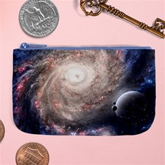 Galaxy Star Planet Large Coin Purse by Sapixe