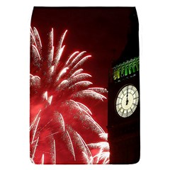 Fireworks Explode Behind The Houses Of Parliament And Big Ben On The River Thames During New Year’s Flap Covers (l)  by Sapixe