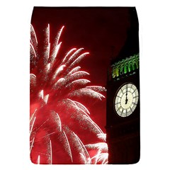 Fireworks Explode Behind The Houses Of Parliament And Big Ben On The River Thames During New Year’s Flap Covers (s)  by Sapixe