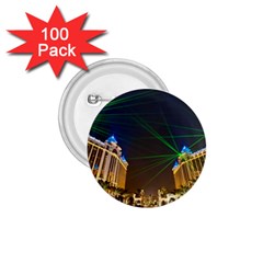 Galaxy Hotel Macau Cotai Laser Beams At Night 1 75  Buttons (100 Pack)  by Sapixe