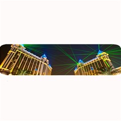 Galaxy Hotel Macau Cotai Laser Beams At Night Large Bar Mats by Sapixe