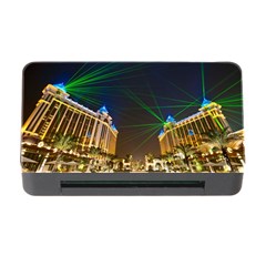 Galaxy Hotel Macau Cotai Laser Beams At Night Memory Card Reader With Cf by Sapixe