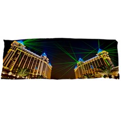 Galaxy Hotel Macau Cotai Laser Beams At Night Body Pillow Case Dakimakura (two Sides) by Sapixe