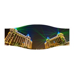 Galaxy Hotel Macau Cotai Laser Beams At Night Stretchable Headband by Sapixe