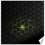 Green Android Honeycomb Gree Canvas 20  x 20   19 x19.27  Canvas - 1