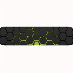 Green Android Honeycomb Gree Large Bar Mats by Sapixe