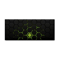 Green Android Honeycomb Gree Cosmetic Storage Cases by Sapixe