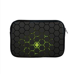 Green Android Honeycomb Gree Apple Macbook Pro 15  Zipper Case by Sapixe