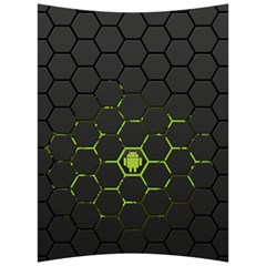 Green Android Honeycomb Gree Back Support Cushion