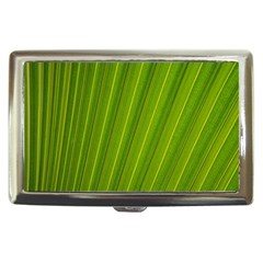 Green Leaf Pattern Plant Cigarette Money Cases by Sapixe