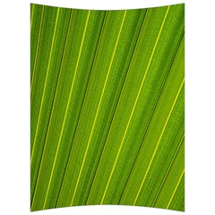 Green Leaf Pattern Plant Back Support Cushion by Sapixe