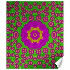 Decorative Festive Bohemic Ornate Style Canvas 20  X 24  