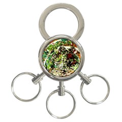 April   Birds Of Paradise 5 3-ring Key Chains by bestdesignintheworld