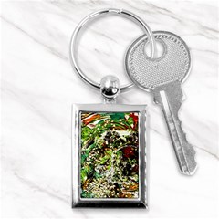 April   Birds Of Paradise 5 Key Chains (rectangle)  by bestdesignintheworld