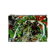 April   Birds Of Paradise 5 Cosmetic Bag (medium)  by bestdesignintheworld