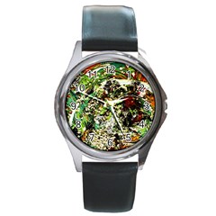 April   Birds Of Paradise 5 Round Metal Watch by bestdesignintheworld