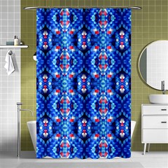 Artwork By Patrick-colorful-27 Shower Curtain 48  X 72  (small)  by ArtworkByPatrick