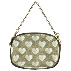 Hearts Motif Pattern Chain Purses (two Sides)  by dflcprints