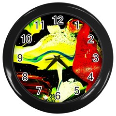 Drama 1 Wall Clocks (Black)