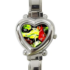 Drama 1 Heart Italian Charm Watch