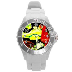 Drama 1 Round Plastic Sport Watch (L)