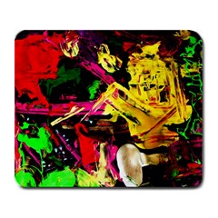 Spooky Attick 1 Large Mousepads by bestdesignintheworld