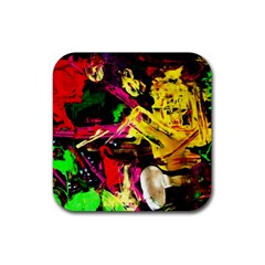 Spooky Attick 1 Rubber Coaster (square)  by bestdesignintheworld