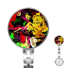 Spooky Attick 1 Stainless Steel Nurses Watch by bestdesignintheworld