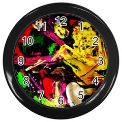 Spooky Attick 1 Wall Clocks (black) by bestdesignintheworld