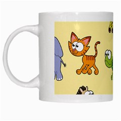 Group Of Animals Graphic White Mugs by Sapixe