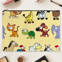 Group Of Animals Graphic Cosmetic Bag (xxxl)  by Sapixe