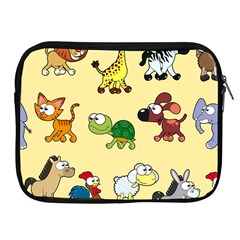 Group Of Animals Graphic Apple Ipad 2/3/4 Zipper Cases by Sapixe