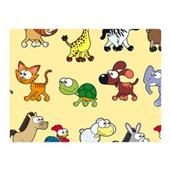 Group Of Animals Graphic Double Sided Flano Blanket (mini)  by Sapixe