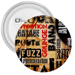 Guitar Typography 3  Buttons by Sapixe