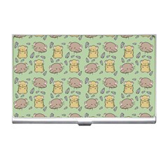 Hamster Pattern Business Card Holders by Sapixe